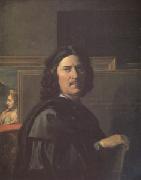 Nicolas Poussin Self Portrait (mk05) oil painting